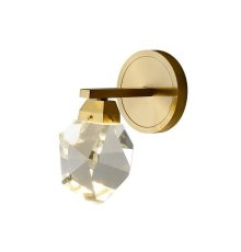 Бра Delight Collection Crystal rock II 9701W/1 brass