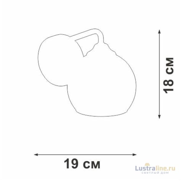 Бра Vitaluce V3096-9/1A Бра Vitaluce V3096-9/1A