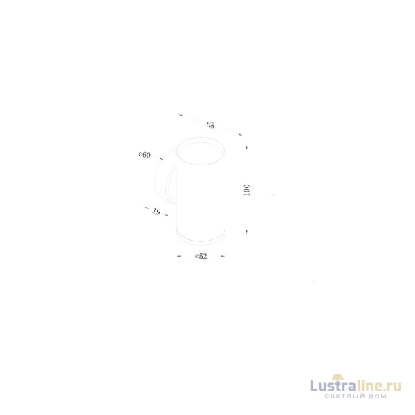 Бра Maytoni Technical FOCUS S C068WL-01MG