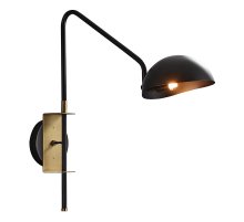 Бра DeLight Collection Wall lamp MT9049-1WB black/bronze