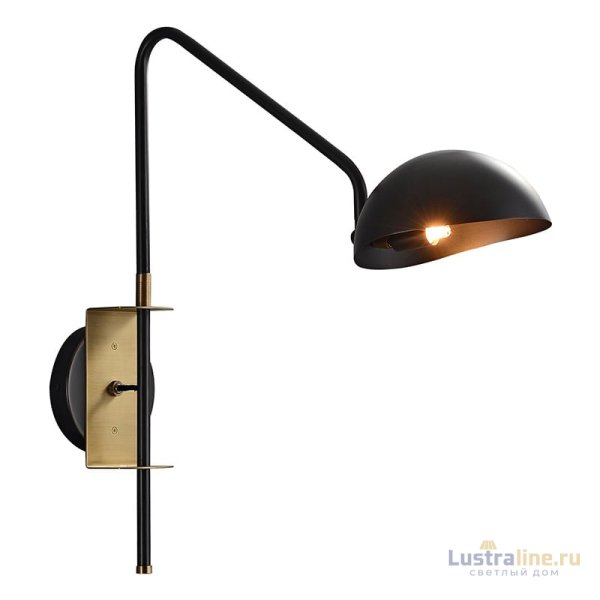 Бра DeLight Collection Wall lamp MT9049-1WB black/bronze Бра DeLight Collection Wall lamp MT9049-1WB black/bronze