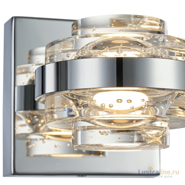 Бра Delight Collection MD22030002 MB22030002-1A chrome/clear
