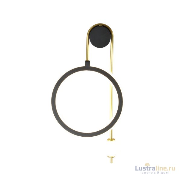 Бра Crystal lux CORIDA AP25W LED BLACK/GOLD Бра Crystal lux CORIDA AP25W LED BLACK/GOLD