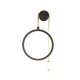 Бра Crystal lux CORIDA AP25W LED BLACK/GOLD
