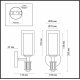 Бра Odeon Light Saga Classic 5088/1WA