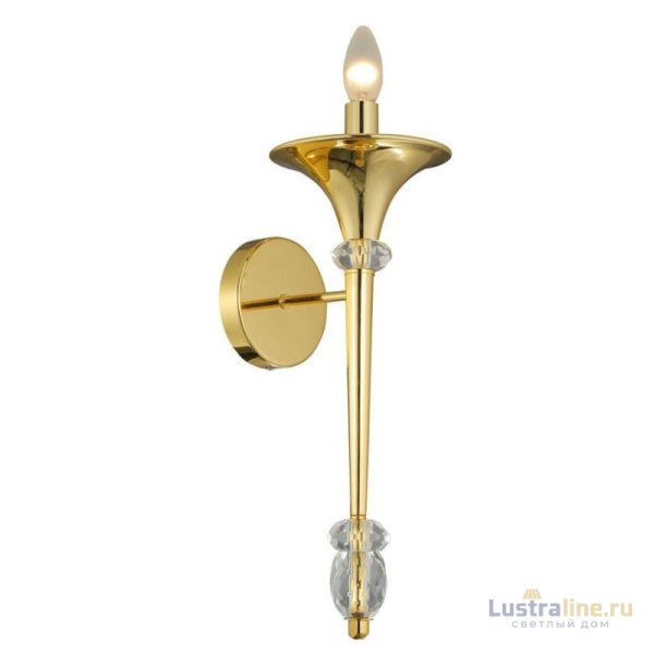 Бра Crystal Lux Miracle AP1 Gold Бра Crystal Lux Miracle AP1 Gold