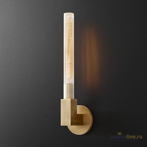 Бра DeLight Collection Cannele KM0550W-1 brass