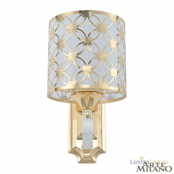 Бра Arte Milano Florentia-3097 303097/1W Wh/Gd Бра Arte Milano Florentia-3097 303097/1W Wh/Gd