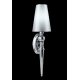 Бра Crystal Lux PER AP1 CHROME/SILVER