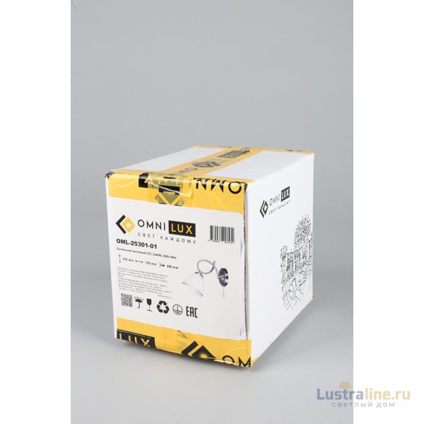 Бра Omnilux Alimini OML-25301-01 Бра Omnilux Alimini OML-25301-01