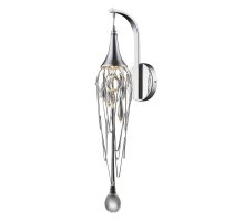 Бра Delight Collection Goddess Tears W68009S-1 chrome