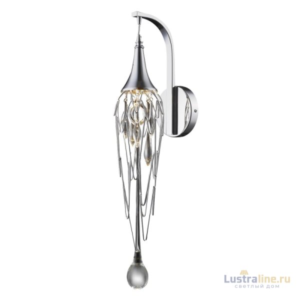 Бра Delight Collection Goddess Tears W68009S-1 chrome