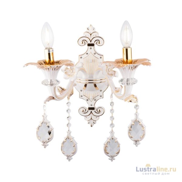 Бра AM Group CLEOPATRA AP2 WH+GL