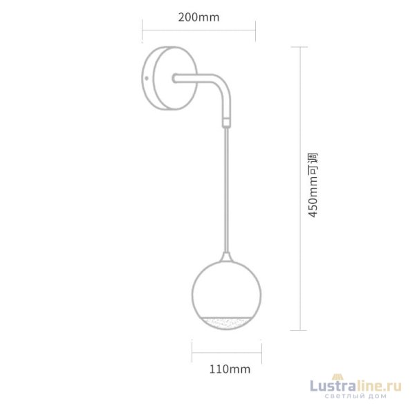 Бра ImperiumLoft Ancher 208314-23 Бра ImperiumLoft Ancher 208314-23
