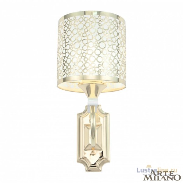 Бра Arte Milano Florentia-9787 309787/1W Wh/Gd Бра Arte Milano Florentia-9787 309787/1W Wh/Gd