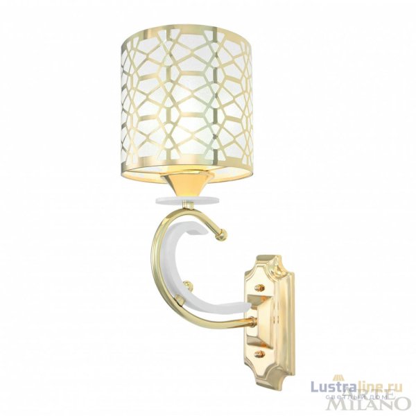 Бра Arte Milano Florentia-1237 301237/1W Wh/Gd Бра Arte Milano Florentia-1237 301237/1W Wh/Gd