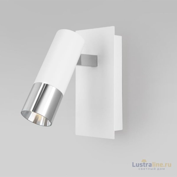 Бра Eurosvet Cast 20142/1 LED белый/хром a060782 Бра Eurosvet Cast 20142/1 LED белый/хром a060782