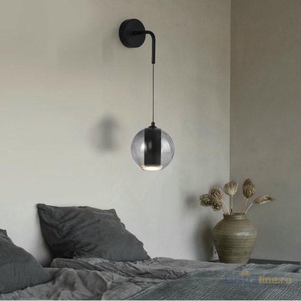 Бра Eurosvet Cobble 50258 LED дымчатый a065593