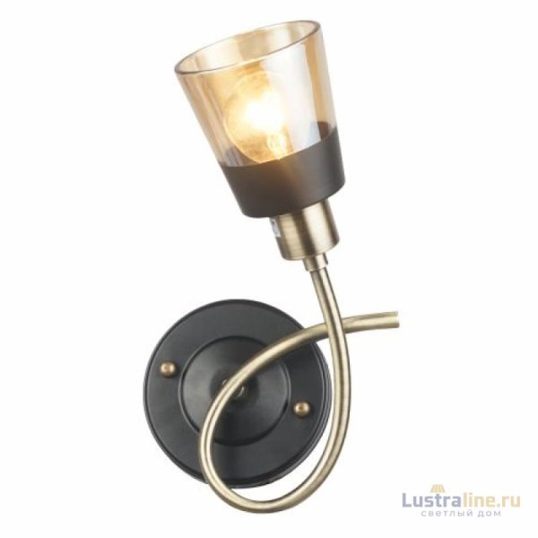 Бра IMEX MD.4045-1-W AB+BK Бра IMEX MD.4045-1-W AB+BK