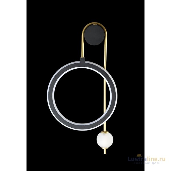 Бра Crystal lux CORIDA AP25W LED BLACK/GOLD Бра Crystal lux CORIDA AP25W LED BLACK/GOLD