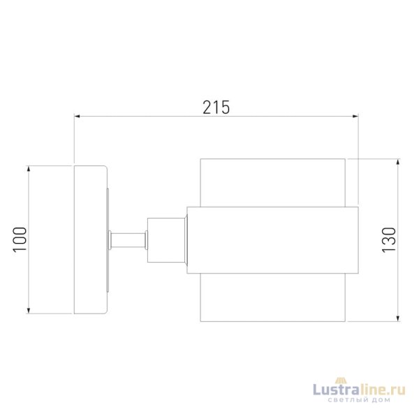 Бра Eurosvet Arcada 70127/1 черный Бра Eurosvet Arcada 70127/1 черный