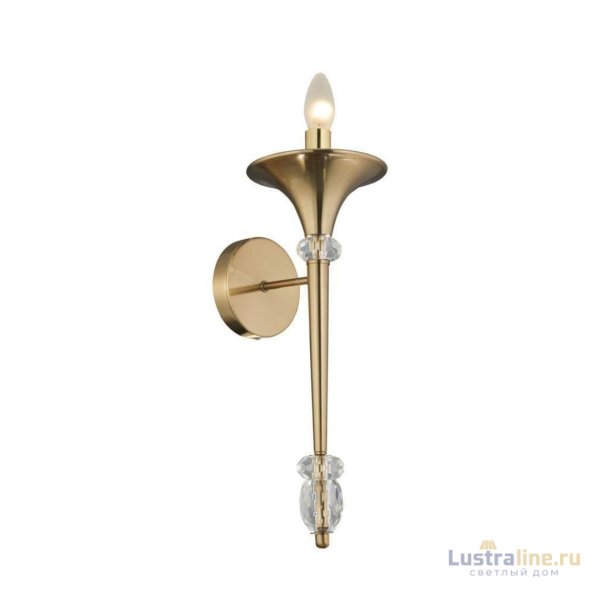 Бра Crystal Lux Miracle AP1 Bronze