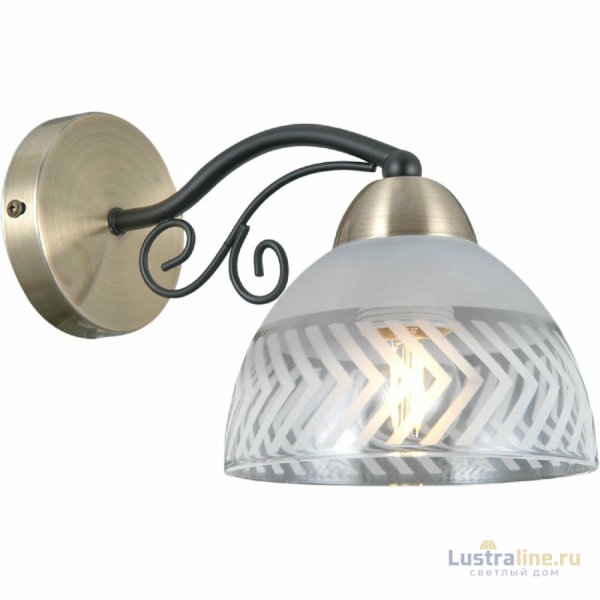 Бра Illumico IL0435-1WSQ-24 BK AB SPICA Бра Illumico IL0435-1WSQ-24 BK AB SPICA