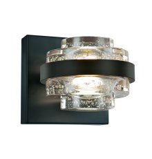 Бра Delight Collection MD22030002 MB22030002-1A black/clear