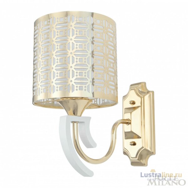 Бра Arte Milano Florentia-8857 308857/1W Wh/Gd