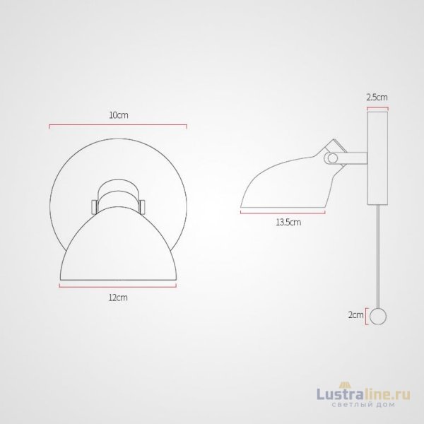 Бра ImperiumLoft Onder 204449-26 Бра ImperiumLoft Onder 204449-26