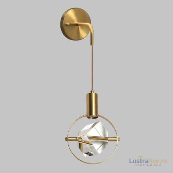 Бра IMEX CR.23453-1-W-GB-LED Бра IMEX CR.23453-1-W-GB-LED