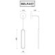 Бра Belfast Nevis 86226C-1W BR