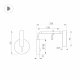 Бра Arlight SP-VERDI-LONG-WALL-3W Warm3000 051666