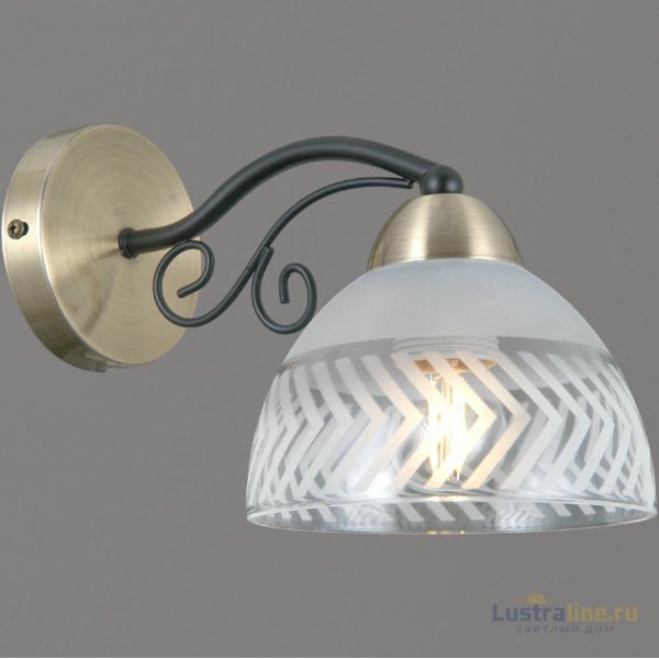Бра Illumico IL0435-1WSQ-24 BK AB SPICA Бра Illumico IL0435-1WSQ-24 BK AB SPICA