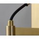 Бра DeLight Collection Wall lamp 8960-1W brass/clear