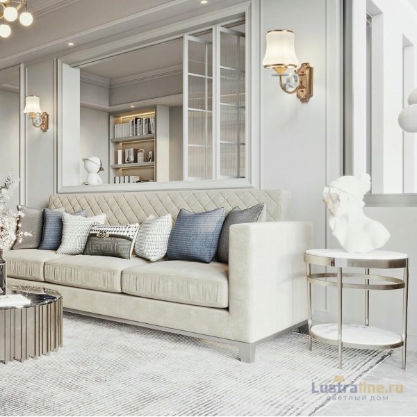 Бра Arte Milano Florentia-1097 301097/1W Wh/Gd Бра Arte Milano Florentia-1097 301097/1W Wh/Gd