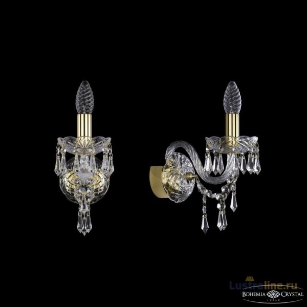 Бра Bohemia Ivele Crystal 1403B/1/141 G Бра Bohemia Ivele Crystal 1403B/1/141 G