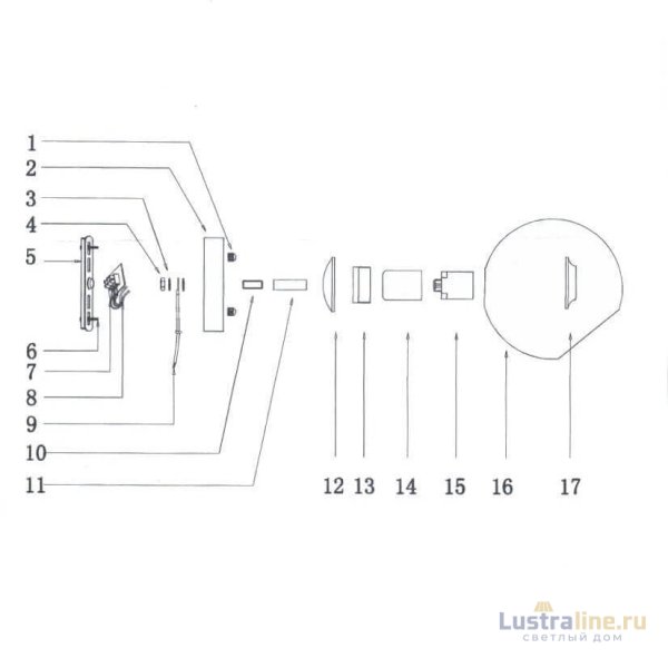 Бра Lightstar Beta 785616 Бра Lightstar Beta 785616