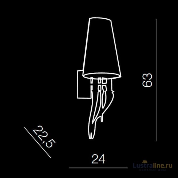 Бра Azzardo Diablo AZ0087 Бра Azzardo Diablo AZ0087