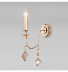 Бра Eurosvet Telao 10120/1 золото/тонированный хрусталь Strotskis (10110/1)