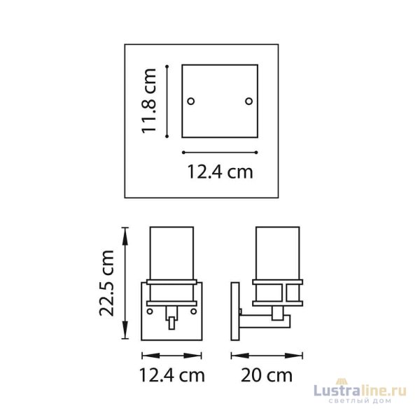 Бра Lightstar Cero 731617 Бра Lightstar Cero 731617