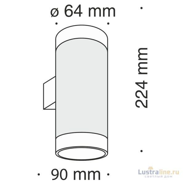 Бра Maytoni Dafne C027WL-L10W