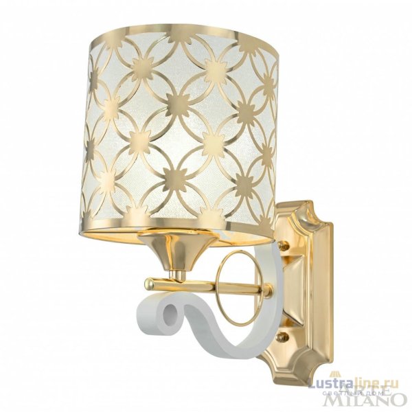Бра Arte Milano Florentia-3097 303097/1W Wh/Gd Бра Arte Milano Florentia-3097 303097/1W Wh/Gd