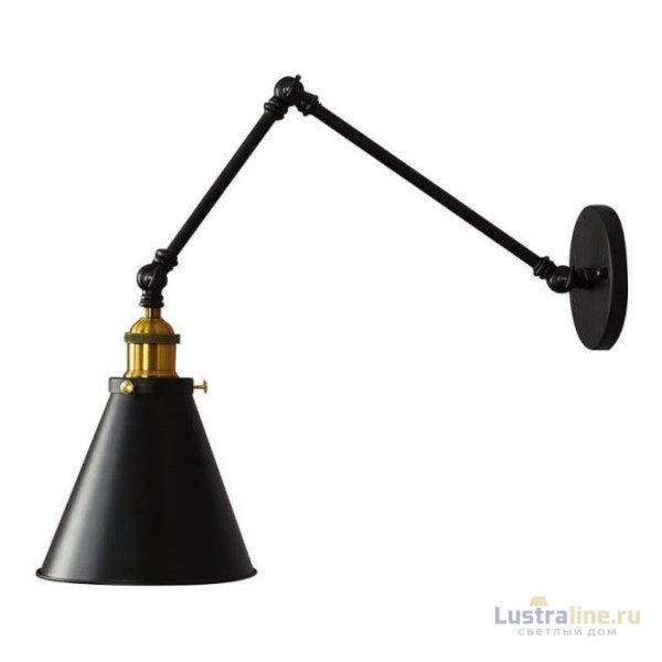 Бра Lumina Deco Rubi LDW B007-2 BK Бра Lumina Deco Rubi LDW B007-2 BK