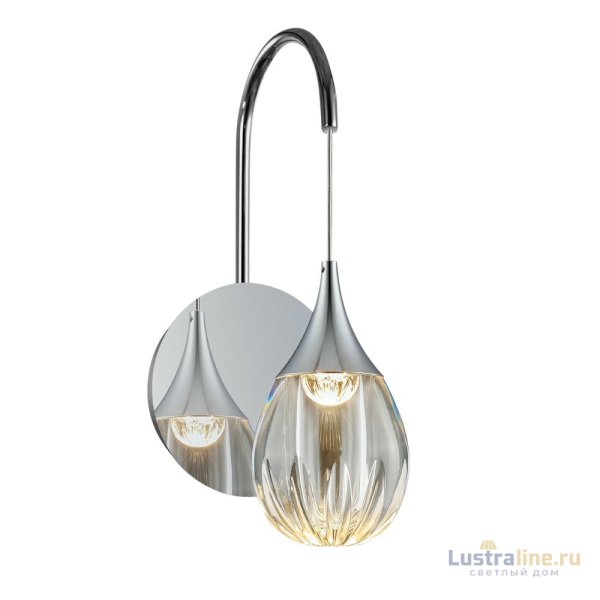 Бра Delight Collection Stilla MB24001004-1A chrome/clear