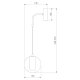 Бра Eurosvet Cobble 50258 LED дымчатый a065593