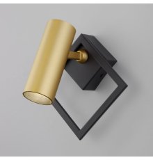 Бра Eurosvet 20091/1 LED черный/ золото