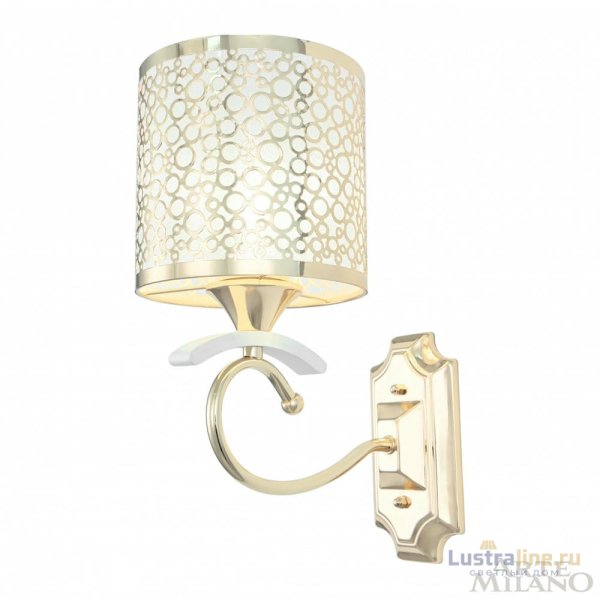 Бра Arte Milano Florentia-9787 309787/1W Wh/Gd Бра Arte Milano Florentia-9787 309787/1W Wh/Gd
