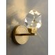 Бра Delight Collection Crystal rock II 9701W/1 brass