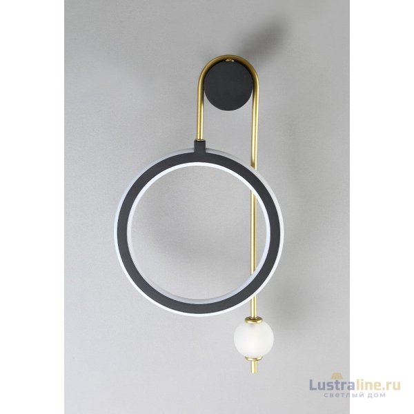 Бра Crystal lux CORIDA AP25W LED BLACK/GOLD Бра Crystal lux CORIDA AP25W LED BLACK/GOLD